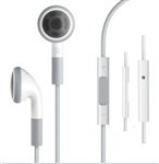 APPLE MA814LL OEM 3.5MM STEREO WHITE HEADSET WITH MIC FOR APPLE IPHONE 4 IPHONE 3GS IPHONE 3G IPHONE IPAD IPOD TOUCH IPOD TOUCH 2ND GENERATION ALL IPODS