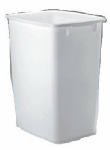 Rubbermaid 2806TP-WHT Open Wastebasket
