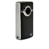 Pocket Video Camera Flip Video UltraHD   Camcorder   High Definition   widescreen   0.92 Mpix   flash card   black