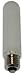 LumaPro 4RZX4 Lamp, Incandescent, 25T10/IF, 25W, 120V