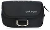 BLACK TRAVEL BAG CASE FOR SONY PSP
