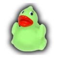 Glow in the dark Girl Duck Antenna Ball Topper