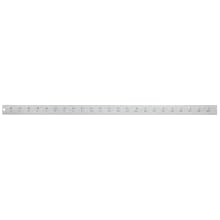 Starrett C604R-24 Spring Tempered Steel Rule With Inch Graduations, 4R Style Graduations, 24" Length, 1-1/4" Width, 3/64" Thickness