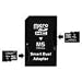 Topram 32GB 32G 16GB x2 microSD microSDHC Card Class 6 with Memory Stick Pro Duo Adapter