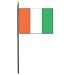 Ivory Coast (Côte d'Ivore) Miniature Flag