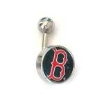 Boston Red Sox Navel Ring MLB Baseball Fan Shop Sports Team Merchandise