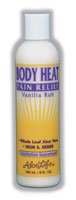Body Heat Vanilla Rub - 8 oz - Liquid