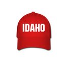 IDAHO - State-series - Red Baseball Cap / Hat One Size Fits Most
