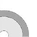 Proxxon 28735 85mm Diamond Coated Cutting Blade for FKS/E
