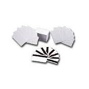 Zebra High Coercivity Blank White Cards 2.12 Inch x 3.38 Inch 500 Card PVC Cards 104523-113
