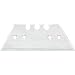 Bon Tool 15-501-B6 Dolphin Knife Blade, Trapezium Design, Package of 10