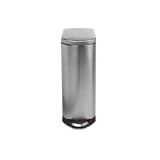 Review Simplehuman CW1552 / Simplehuman 35 Liter Brushed Steel Slim Step Trash Can - CW1552