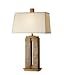 Murray Feiss 10044CCM Justice 28-1/2 1 Light Table Lamp in Crackled Cream,