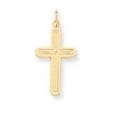 10k Cross Pendant