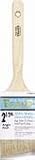 GAM PAINT BRUSHES 100% Pure White China Bristle Angle Sash Paint Brushes, 2
