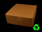 10 x 10 x 4 Chocolate 6 Counts Regular and 12 Counts Mini Size Cupcake Box