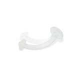 Flexible navel piercing retainer, 14 ga