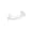 Flexible navel piercing retainer, 14 ga, 1/2