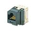 Panduit NK688MBU-Q Snap In Connector, NetKey, Cat 6, Component Rated, Blue