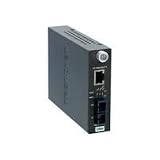 TRENDnet Intelligent 10/100Base-TX to 100Base-FX Single Mode SC Fiber Converter (15KM, 9.3Miles)