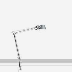 Artemide Tolomeo Tavolo mit Tischklemme, weiß