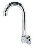 Trident 2HYG4 Gooseneck, Chrome, Spout 7 3/4 In