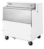 Beverage Air STF49-1-S 49" Stainless Steel Dual Sided Milk Cooler | 12-Crat ....