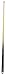 Powerglide Original 52 inch Unisex Classic Snooker Cue - Black, 52 Inch
