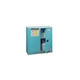 Justrite Metallic Acids and Caustics Cabinets; Two manual doors; 30 gallons (114L)