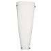 American Fluorescent LCS218WEC Lancet Wall Sconce, White Glass, 18-Watt Image
