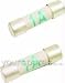 Wellco Wellco Bs646 Cartridge Fuses (x2) 1a Green For Shaver