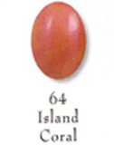 Review Nail Polish  / Mirage Nail Polish Island coral 64