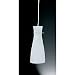 3441WHSP - White Glass Pendant Light