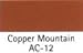 BENJAMIN MOORE PAINT COLOR SAMPLE Copper Mountain AC-12 SIZE:2 OZ.