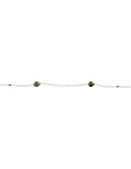 Sterling Silver Tahitian Cultured Pearl 48 by US Gems