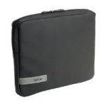 Techair - tsv10v1r - Housse en PVC pour Netbook 10,2" - Noir/Soie Gris