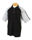 Jerzees Adult 5.6 oz. 50/50 Cotton/Poly Men's Colorblock Golf Shirt with Spotshield