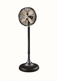 Casablanca Fans 1928F 14 Zephair Retro Indoor Matte Black Floor Fan