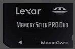 Fuji 256Mb Memory Stick Pro Duo