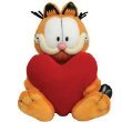 Garfield Garfield holding heart
