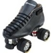 Riedell Monster 595 S Reactor Quad Speed Roller Skates mens - Size 9 - White boot