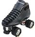 Riedell Monster 595 S Reactor Quad Speed Roller Skates mens - Size 12.5 - Black boot