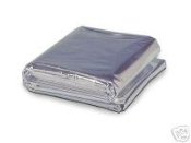Emergency Mylar Blanket - 52" x 84" - Pack of 12 Blankets - EB-12