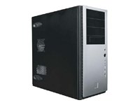 Antec NSK 6580-EC ATX Mid Tower PC-Gehäuse silber / schwarz (430W, 4x5.25