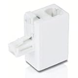 Philips SDJ6130W - Phone splitter - RJ-11 (M) - RJ-11 (F) - white