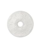 Best Price Capital Lighting 7841WH Windsor Ceiling Medallion in White