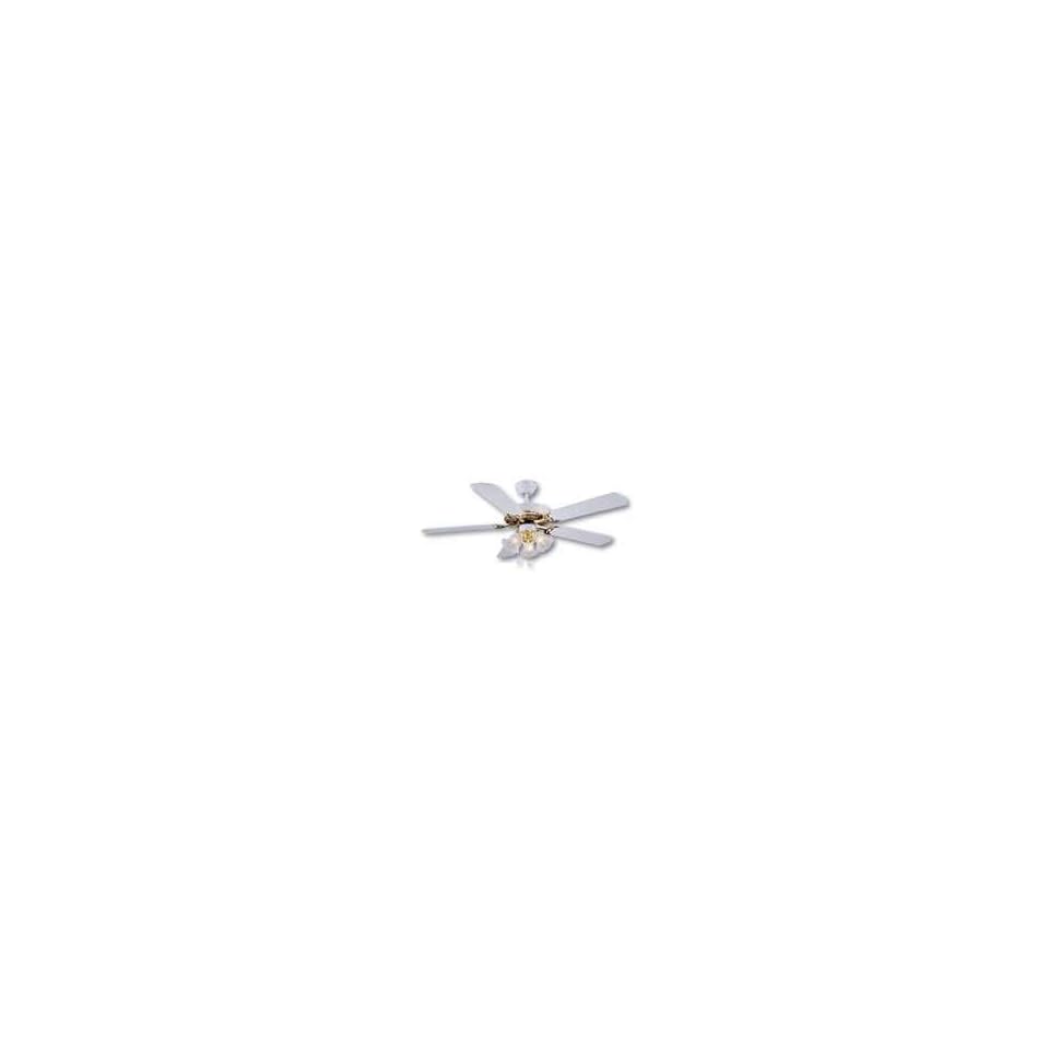 Boston Harbor 52in White Ceiling Fan 3light Cf78025l On