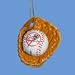 New York Yankees Baseball in Glove Ornament