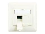 M-Cab CAT 6 Surface Modular Outlet (2x RJ-45 Stecker)