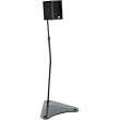Sanus Systems Home Theater in A Box Speaker Stands - Black Pillar With Glass Base